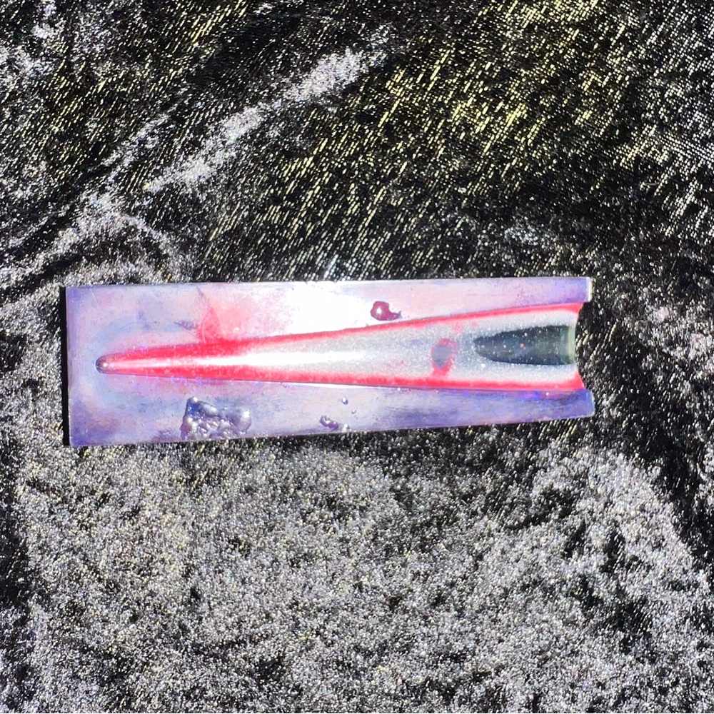 Grape Fusion Snow  - Custom Resin Joint Holder